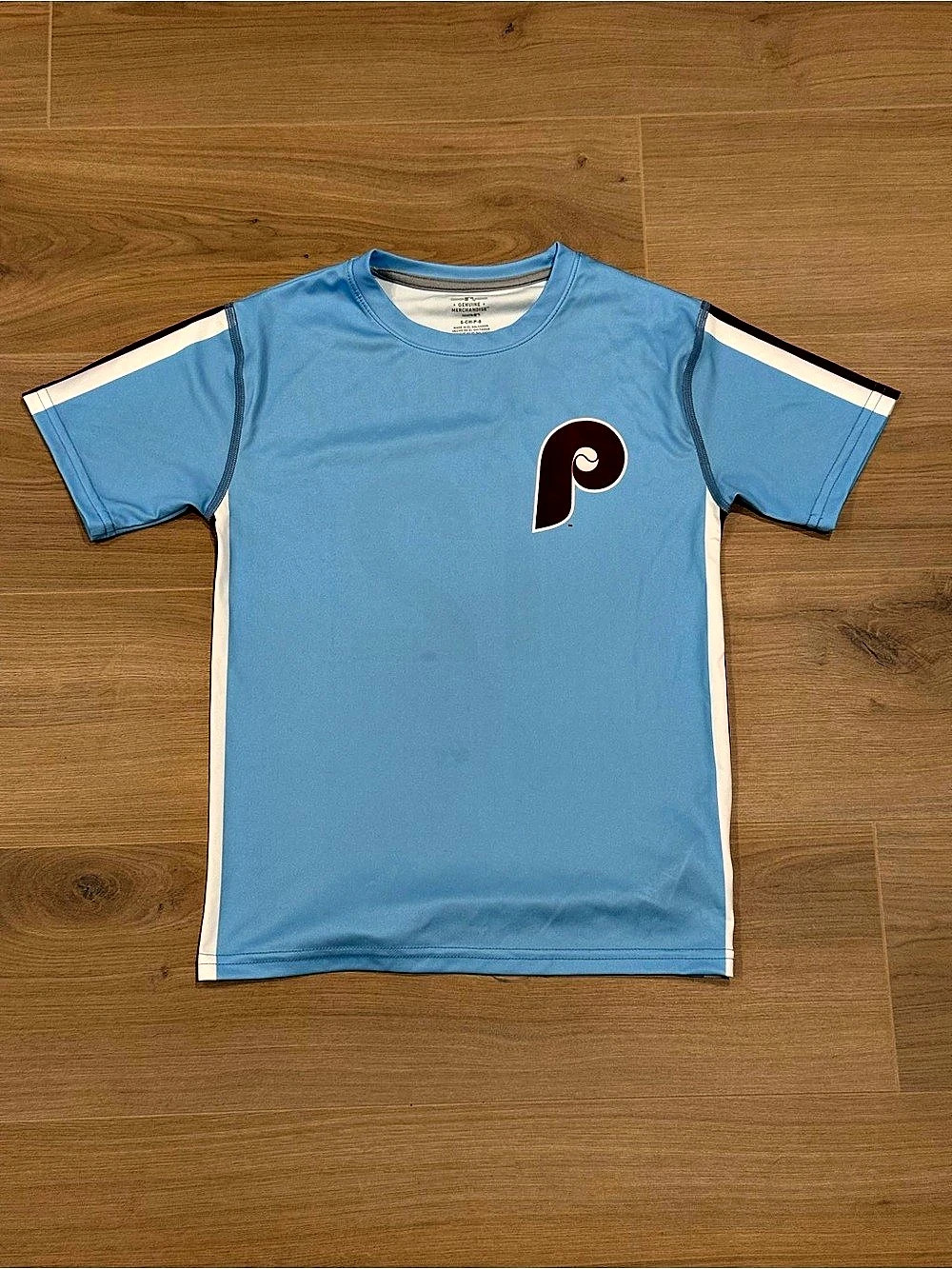 Genuine Merchandise Schwarber 12 jersey Blue Size Small Like New